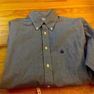 Brooks Brothers button up- M, blue